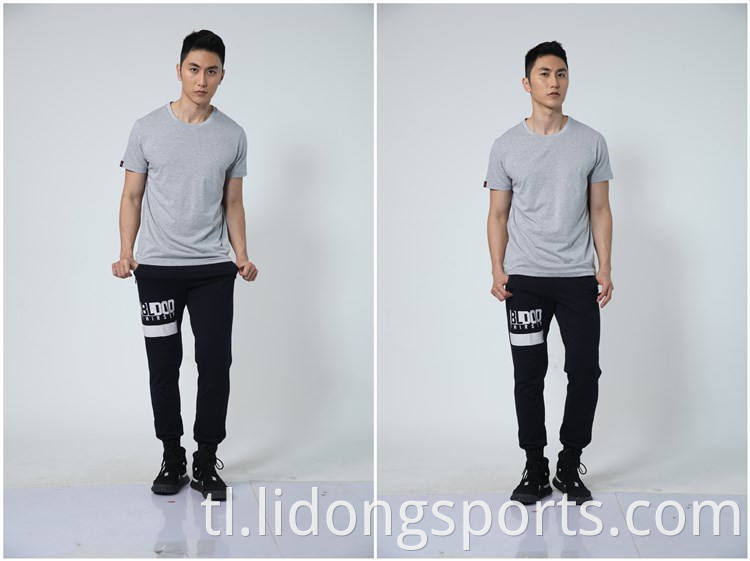 Lidong Sublimation Blank Fitted T-Shirt Wholesale Custom Printing Fashion Casual T Shirt